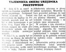Śmierć na Czerskiej, 1939