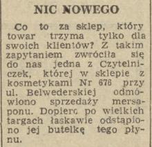 Mersapon dla swoich, 1958
