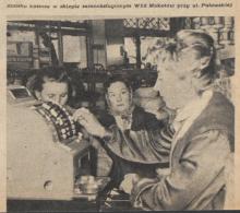 Stoisko kasowe, 1961