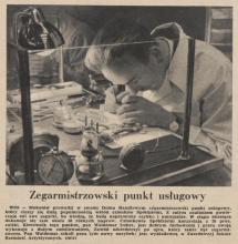 Zegarmistrz, 1962