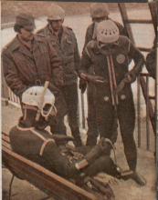 Śmierć pod lodem, 1979