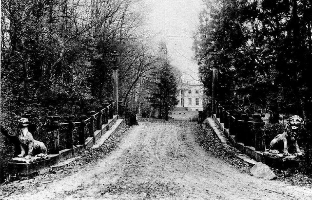 Królikarnia, mostek, 1919