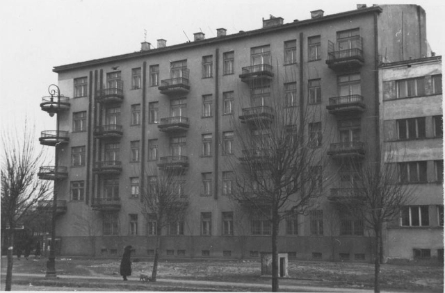 Al. Niepodległości, 1937 Al. Niepodległości, 1937