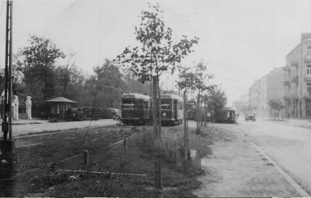 Barykada przy pętli Wierzbno, 1939