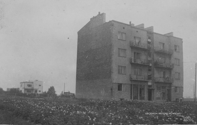 Al. Niepodległości, ok. 1944 Al. Niepodległości, ok. 1944