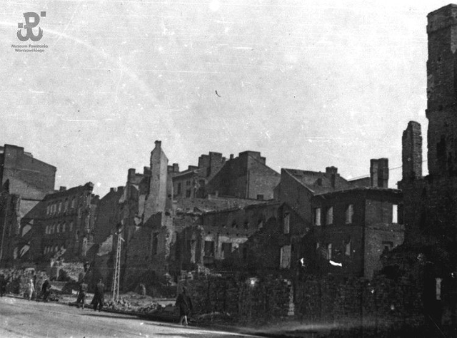 Puławska, 1945
