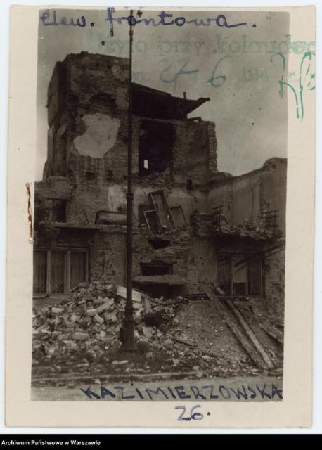 Kazimierzowska 26, 1946