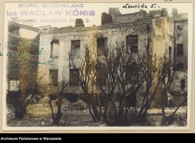 Lewicka 5, 1946 Lewicka 5, 1946