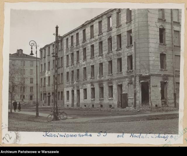 Kazimierzowska 53 Kazimierzowska 53, 1946