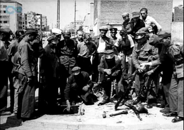 Puławska róg Belgijskiej, 1946 Puławska róg Belgijskiej, 1946