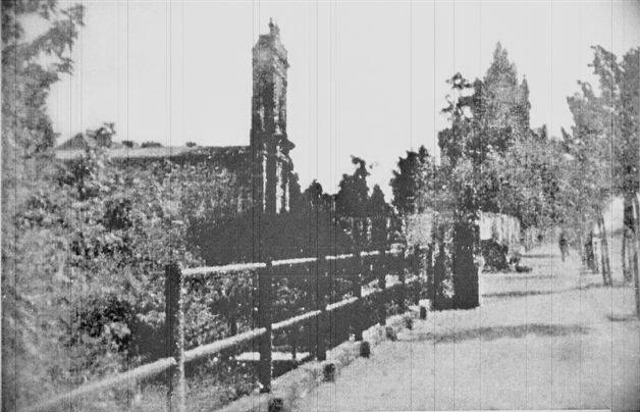 Puławska, kościół, ok. 1945