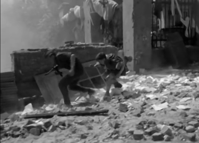Scena z filmu Kanał, 1956
