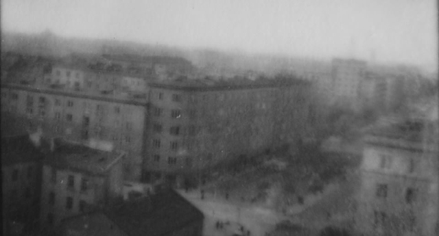 Puławska róg Odolańskiej, z okna, ok. 1960