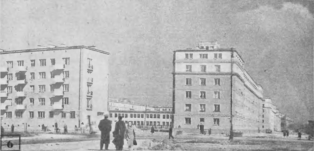Racławicka od Wołoskiej, 1960