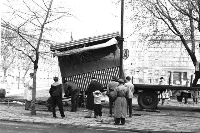 Madalińskiego róg Kazimierzowskiej, 196?