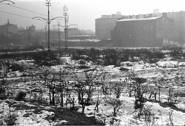 Spacerowa w kierunku Belwederskiej ok. 1962