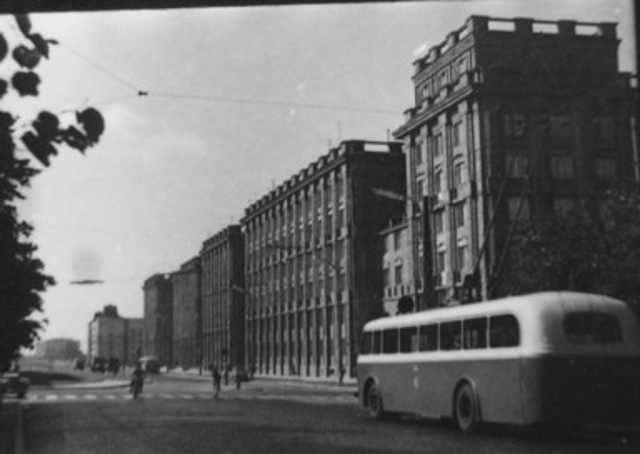 Al. Niepodległości róg Odyńca, 196?