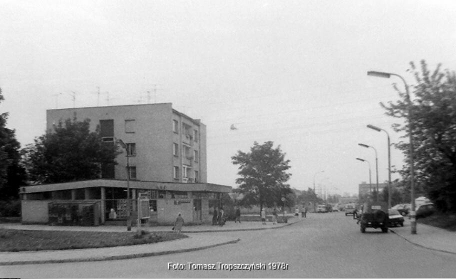 Joliot-Curie w kierunku Samochodowej - 1978 Joliot-Curie w kierunku Samochodowej - 1978