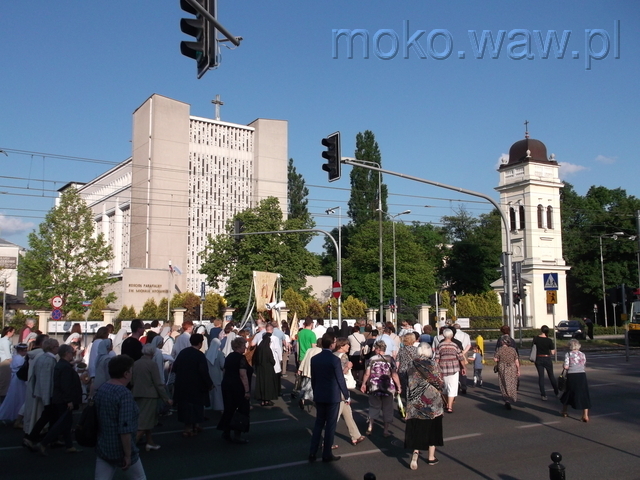 Puławska, kościół, 2016