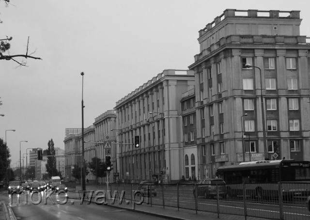 Al. Niepodległości róg Odyńca, 2016