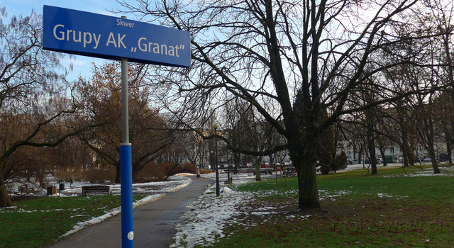 Skwer Grupy Granat, 2022