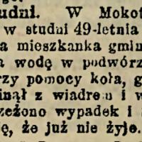 W studni W studni, 1897