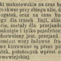 Rondo w budowie Rondo w budowie, 1907