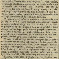 Zniesienie fortów Zniesienie fortów, 1911