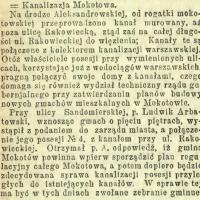 Z kanalizacją czekamy Z kanalizacją czekamy, 1912
