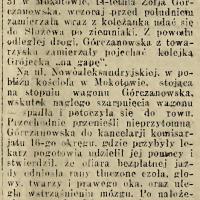 Fatalny upadek, 1916