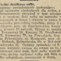 Pół litra nafty na robotnika Pół litra nafty na robotnika. 1916
