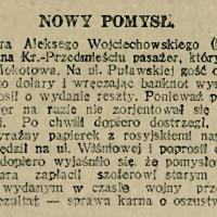 Dolary z Odessy, 1926
