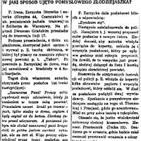 Tabor odzyskany, 1930