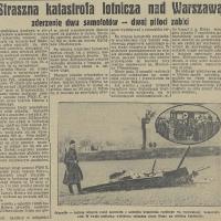 Katastrofa lotnicza Katastrofa lotnicza, 1934