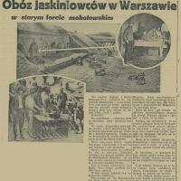 Obóz jaskiniowców Obóz jaskiniowców, 1935