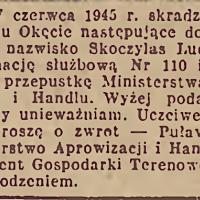 Na lotnisku już kradną Na lotnisku już kradną, 1945