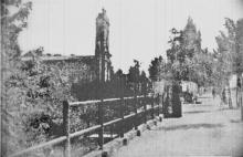 Puławska, kościół, ok. 1945
