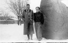 Kamień Podchorążych, lata 50?