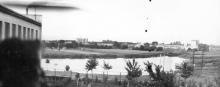 Widok ze szkoły na Jez. Czerniakowskie, ok. 1963