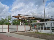 Rozbiórka kładki, 2007