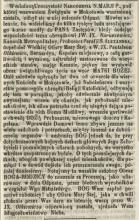 Kilka tysięcy ludu, 1858