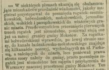 Przesunięcie rogatek niemożebne, 1896