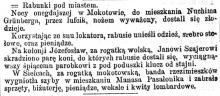 Rabunki, 1896