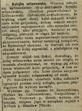 Zgromadzenie akcyonaryuszów, 1900