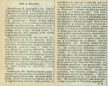 Park w Wierzbnie, 1903