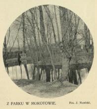 Z parku w Mokotowie, 1905
