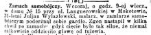 Zamach samobójczy, 1912