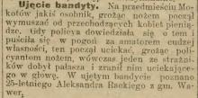 Ujęcie bandyty, 1913