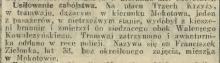 Usiłowanie zabójstwa, 1913
