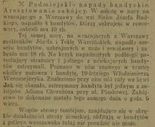 Policya bezradna, 1913